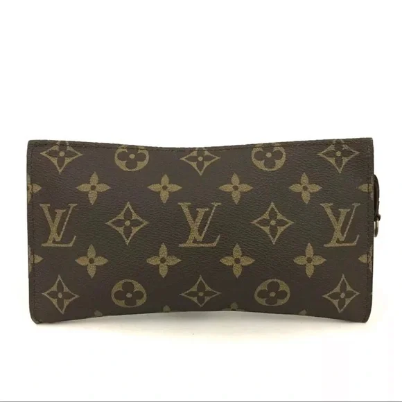 AUTH Louis Vuitton Monogram Cosmetics Pouch (Bucket GM) Purse - Picture 3 of 8